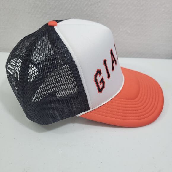 Cooperstown 47 collection San Francisco Giants Orange & Black Snapback Hat 11725 - Picture 2 of 6